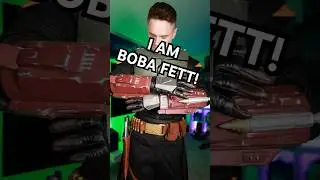 ALL IN ONE BOBA FETT COSPLAY #starwars #bobafett #cosplay #cosplayer #shorts