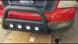 Burrera Ultra Bar cuatro faros para  ford lobo 2000