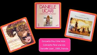 Danielle Licari - Concerto Por Une Voix 1969 Francia