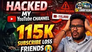 HACKED MY YOUTUBE CHANNEL ll 115K loss 5year hardwork total hacking ll #funny #dj #love #auto 