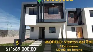 Casa en  venta de  3 recámaras , ubicadas a 35 minutos del AIFA