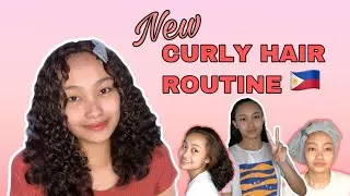 CURLY HAIR ROUTINE (New) | Philippines | Pia Edrad