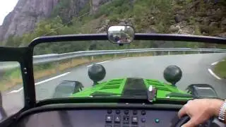 Caterham R500 Norway LyseBotn Run two.MOV