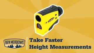 Get Height Measurements in 3 Clicks with the Laser Technologies TruPulse 200