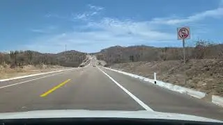 Driving east on Los Cabos Toll Road toward San Jose del Cabo, Mexico, 2025-03-23