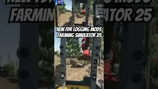 NEW FDR Logging Mods - NEW MAP - Farming Simulator 25 - Forestry Empire - Harvesting Trees #forest