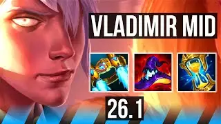 VLADIMIR vs VIKTOR (MID) | 7k gold comeback | EUW Master | 26.1