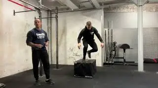 Progression au burpee box jump over