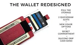BANDO 2.0 - Multi-Functional Slim Wallet by Dash (Kickstarter)