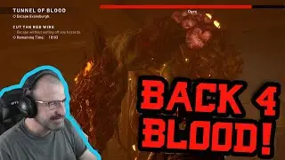 Back 4 Blood Beta Gameplay VETERAN DIFFICULTY Act 2 Tunnel of Blood