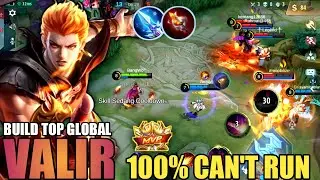 MVP VALIR NONSTOP WAR!! - BUILD TOP 1 GLOBAL VALIR - MOBILE LEGENDS