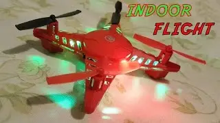 Indoor flight of the DIY RadioShack Drone!!!!!