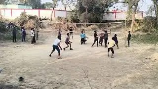 Vollyball game in village #bollyboll #game #gamevideo 