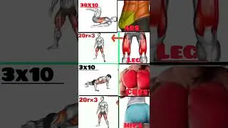 hips abs leg shoulder for exercises at home #youtubeshorts #explorepage #motivation