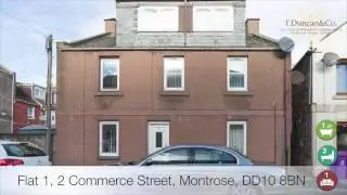 Flat 1, 2 Commerce Street, Montrose, DD10 8BN O/O &pound;69,500