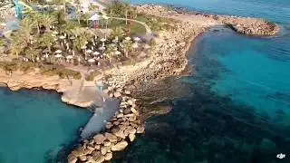 Amazing Aerial View in Ayia Napa , Cyprus secret beaches 4k - Drone Cinematography by Tal Hanoci