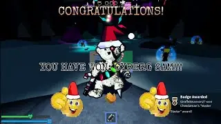 How to unlock Cyberg Sam + Master Blaster badge! | Roblox BEAR *