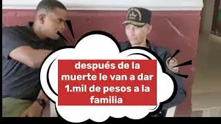 13 a&ntilde;o en los bomberos y despu&eacute;s que se muera le va a dar un 1. Mil de pesos a la familia 😞😢🇩🇴