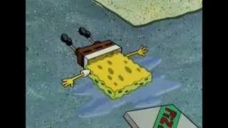 SpongeBob crying