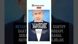 PM Benyamin Netanyahu ketar-ketir serangan Iran#shorts #feedshorts