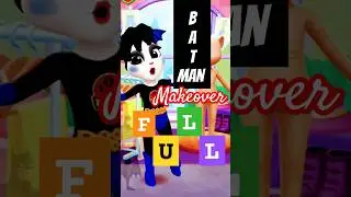 Batman Makeover Full My talking angela 2 #games #shortsvideo #tranding #viral #youtube #short #yt