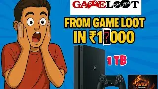 Ps 4 finally bought from game loot, प्ले स्टेशन 4 गेम लूट से ।