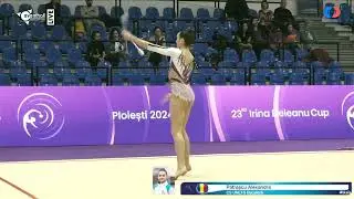 Pătrașcu Alexandra CS UNEFS Bucuresti #FIG 23rd Irina Deleanu R Gym Cup 24 feb 2024Juniors   RGI R4