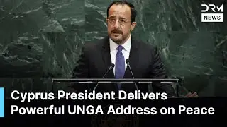 'The World Must Stand Together'-Cyprus President Delivers Powerful UN Address on Peace | AQ1B