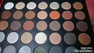 Morphe 35k palette swatches