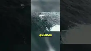 Ola gigante con &ldquo;ataque de pinza&rdquo; sorprende en Australia 🌊#shorts  #fenomenonatural  #australia