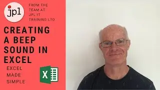 Creating a Beep Sound in Excel