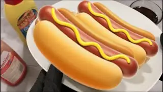 Hot Dogs essen