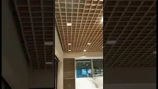 How To Make Veneer Wood Opencell Ceiling