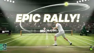 THE GRASS COURT GRIND! Dominating Online Tennis Matches 🎾 l NEVER Miss a Shot on the Grass Court!