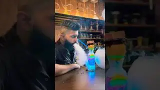 Bottle lemon hookah chillam 🍹 #tricks #smoke #rings #hookah #shisha #hukka #trending #ytool #shorts