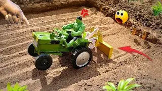 diy tractor rear Blade machine science project|tractor back Blade |mini creative