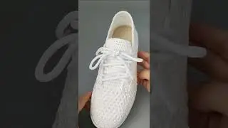 NICE IDEA😍 Very beautiful and easy Sneaker crochet knitting #552