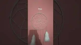 2 size dream catcher handmade making #shorts #dreamcatcher  #howtomake #diy #dream #trending