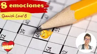 Crossword about “EMOCIONES”: ¡Aprende Español con Crucigramas!
