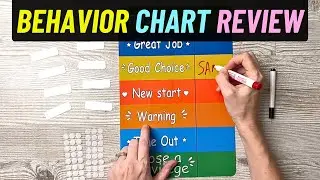 Behavior Chart Review for Kids | Dry Erase Tip + Honest Thoughts!
