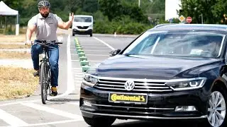 Right Turn Assist with Auto-Brake - real-life test. Euro NCAP 2022 obligatory :: [1001cars]