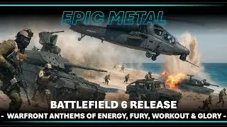 🧠 Epic Metal 🎧 Battlefield 6 Release - Warfront Anthems of Energy, Fury, Workout & Glory