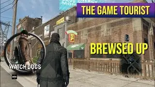The Game Tourist: Watch Dogs - Brewsed Up (bar - Brandon Docks)