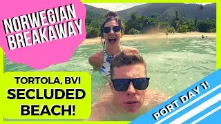 SECLUDED BEACH! Norwegian Breakaway 2020 | Tortola, BVI