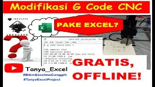 membuat gcode free offline - dengan VBA Excel