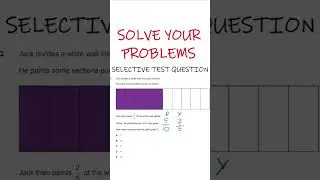 Selective Test Maths Question - Q2