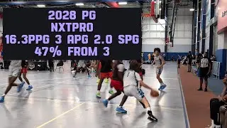 Noah Whisler | 2028 Point Guard | 16.3 Points, 3 Assists, 2 Steals | 4-0 Tournament Highlights