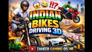 Crazy Bike Stunt in Indian Bike Driving 3D 🔥 || Zaheer_Gaming_05