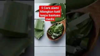 5 Cara alami menghilangkan kutil tanpa bantuan medis #shorts #obatkutil  #caramenghilangkankutil