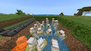 Simplest & Easiest Iron Farm! (400 Iron/Hour in Minecraft Bedrock)